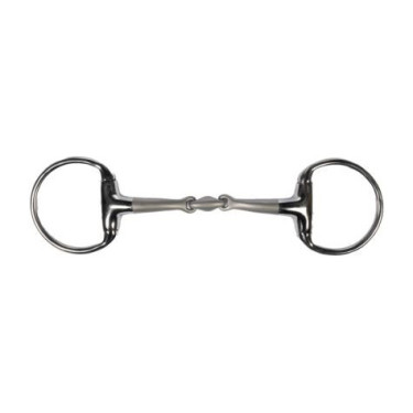 Mors à olive double brisure HKM Soft Touch 16 mm