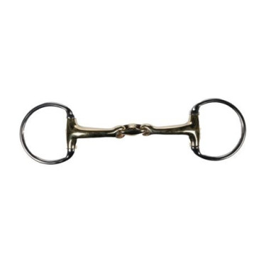 Mors à olive double brisure HKM Pro Balance 14 mm