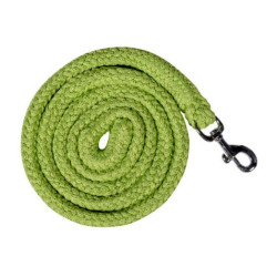 Longe HKM Glow-Line avec mousqueton Vert Longe HKM Glow-Line avec mousqueton Vert