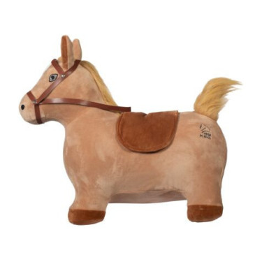 Cheval sauteur HKM enfant Marron clair