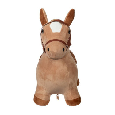 Cheval sauteur HKM enfant Marron clair