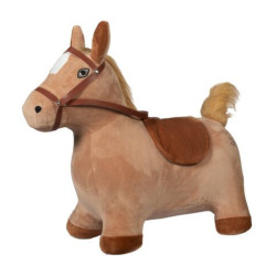 Cheval sauteur HKM enfant Marron clair