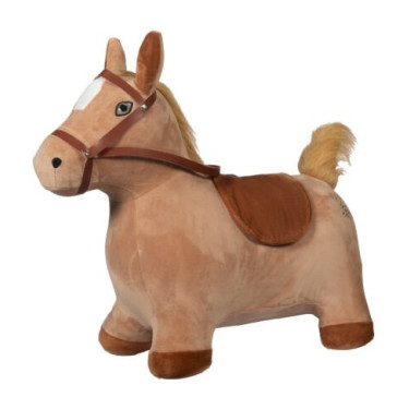 Cheval sauteur HKM enfant Marron clair