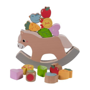 Cheval de balance HKM Carie Beige
