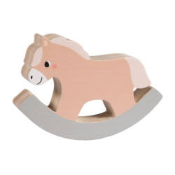 Cheval de balance HKM Carie Beige