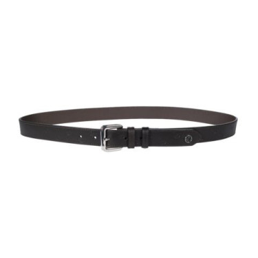 Ceinture en cuir Lauria Garrelli Arezzo Marron foncé
