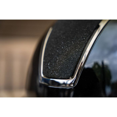 Casque HKM Lady Shield brillant Noir / argenté Casque HKM Lady Shield brillant Noir / argenté