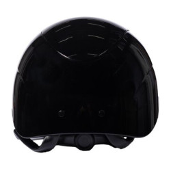 Casque HKM Alarion Brillant Noir / noir Casque HKM Alarion Brillant Noir / noir