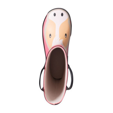 Bottes en caoutchouc HKM Maui enfant Rose