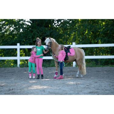Bottes en caoutchouc HKM Maui enfant Rose