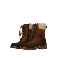 Boots femme Gstaat Flags & Cup Marron