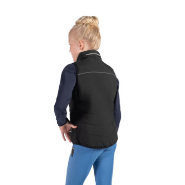 Gilet chauffant pour enfants Cuddle Style HKM Noir Gilet chauffant pour enfants Cuddle Style HKM Noir