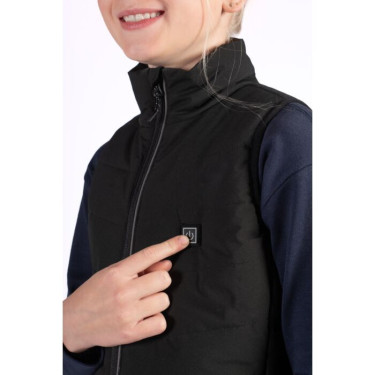 Gilet chauffant pour enfants Cuddle Style HKM Noir Gilet chauffant pour enfants Cuddle Style HKM Noir