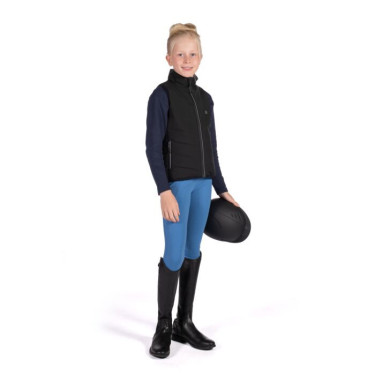 Gilet chauffant pour enfants Cuddle Style HKM Noir Gilet chauffant pour enfants Cuddle Style HKM Noir