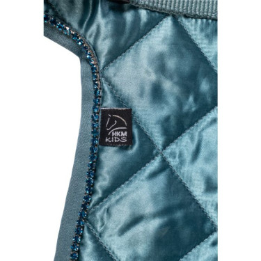 Couverture Hobby Horsing Premium HKM Turquoise Bleu Couverture Hobby Horsing Premium HKM Turquoise Bleu