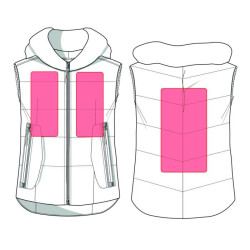 Gilet chauffant Canada Style HKM Noir