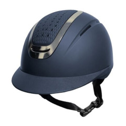 Casque Sydney City HKM Marine / argenté Bleu