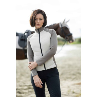 Veste d'équitation matelassée HKM Amalfi femme
