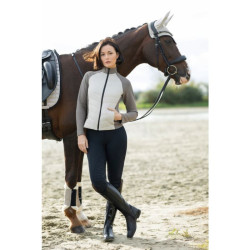 Veste d'équitation matelassée HKM Amalfi femme