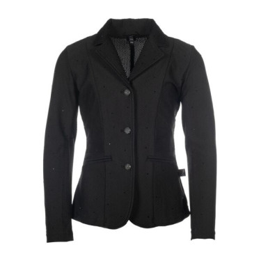 Veste de concours HKM Crystal Kids Noir