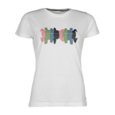 T-Shirt HKM Mirror Blanc