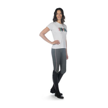 T-Shirt HKM Mirror Blanc