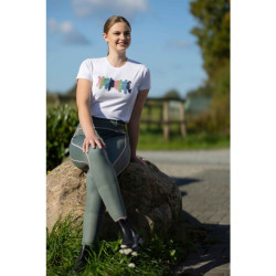T-Shirt HKM Mirror Blanc