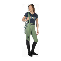 T-Shirt équitation coton HKM avec motif cheval