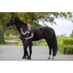 T-Shirt équitation coton HKM avec motif cheval