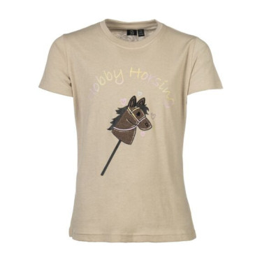 T-Shirt HKM Hobby Horsing Rainbow Beige T-Shirt HKM Hobby Horsing Rainbow Beige