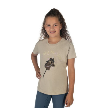 T-Shirt HKM Hobby Horsing Rainbow Beige T-Shirt HKM Hobby Horsing Rainbow Beige