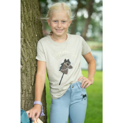 T-Shirt HKM Hobby Horsing Rainbow Beige T-Shirt HKM Hobby Horsing Rainbow Beige