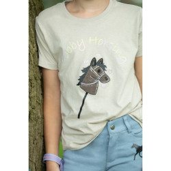 T-Shirt HKM Hobby Horsing Rainbow Beige T-Shirt HKM Hobby Horsing Rainbow Beige
