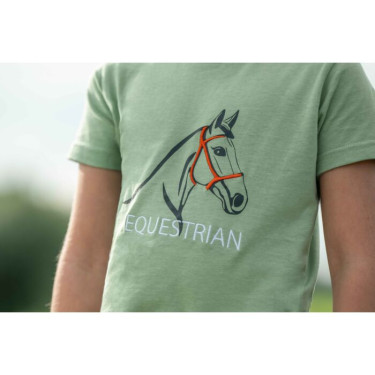 T-Shirt HKM Grace Jade Bleu T-Shirt HKM Grace Jade Bleu