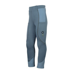 Legging HKM Claire fond 1/1 en silicone Bleu gris
