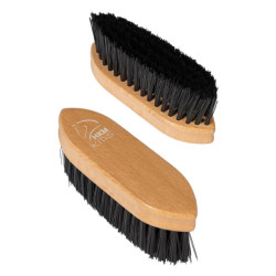 Set de pansage HKM en bois Hobby Horsing Naturel Marron Set de pansage HKM en bois Hobby Horsing Naturel Marron