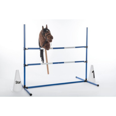 Pylônes de piste HKM Sauter Hobby Horsing Blanc