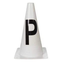 Pylônes de piste HKM Dressage Hobby Horsing Blanc
