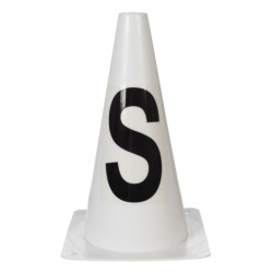 Pylônes de piste HKM Dressage Hobby Horsing Blanc