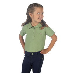 Polo HKM Claire Jade Bleu Polo HKM Claire Jade Bleu