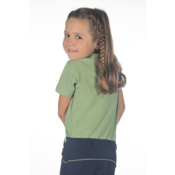 Polo HKM Claire Jade Bleu Polo HKM Claire Jade Bleu