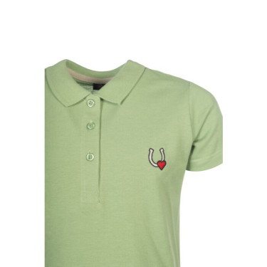 Polo HKM Claire Jade Bleu Polo HKM Claire Jade Bleu