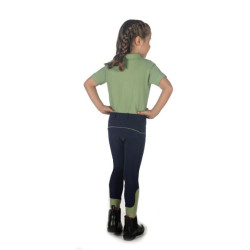 Polo HKM Claire Jade Bleu Polo HKM Claire Jade Bleu