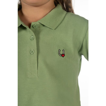 Polo HKM Claire Jade Bleu Polo HKM Claire Jade Bleu