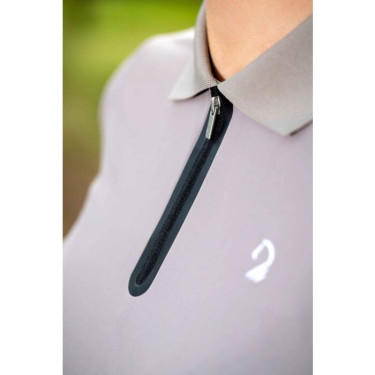 Polo HKM Amalfi Taupe Marron Polo HKM Amalfi Taupe Marron