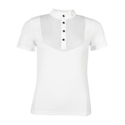 Polo de concours HKM Amalfi Blanc