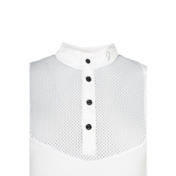 Polo de concours HKM Amalfi Blanc