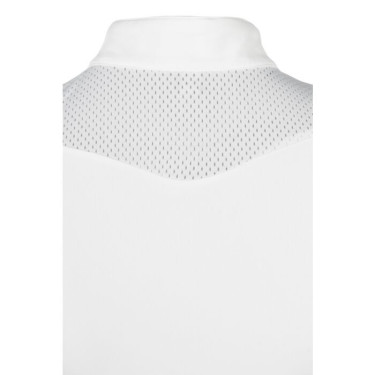 Polo de concours HKM Amalfi Blanc