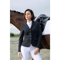 Polo de concours HKM Amalfi Blanc