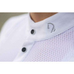 Polo de concours HKM Amalfi Blanc